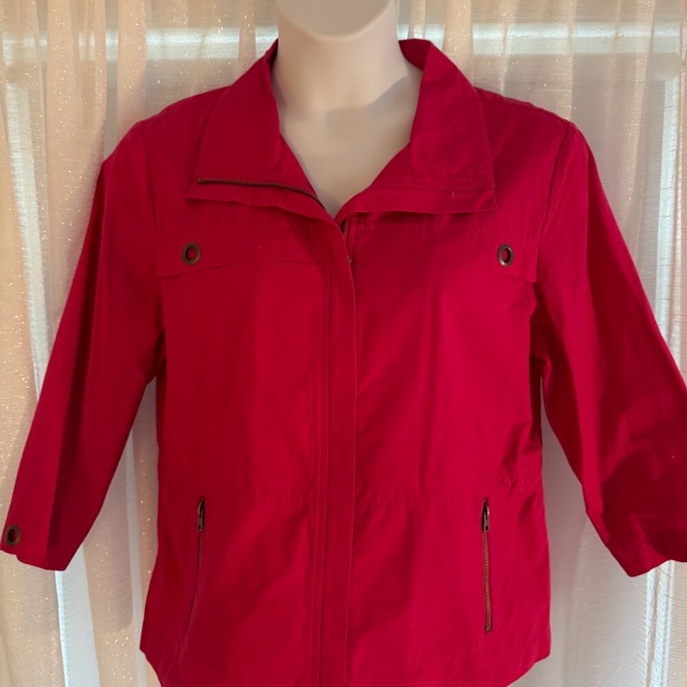 Chico's Pink Jacket. Size 2